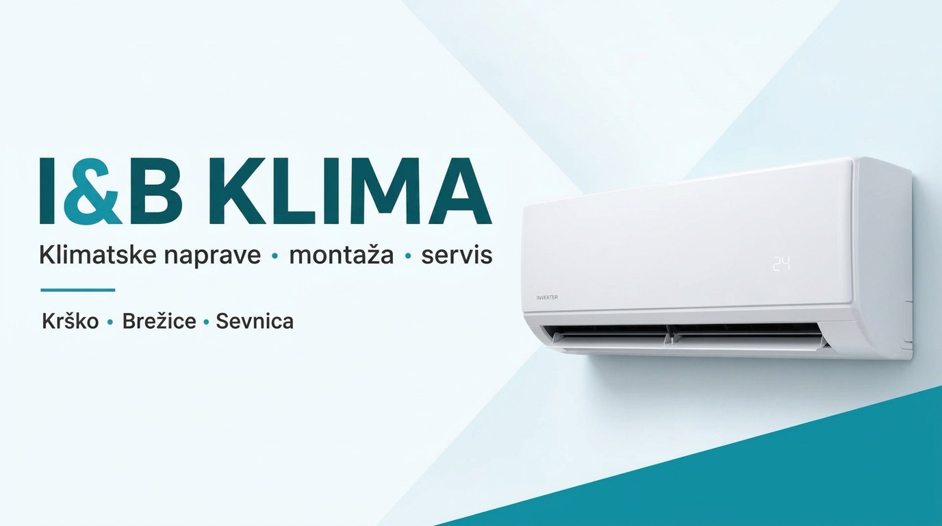 Website preview of ibklima.si