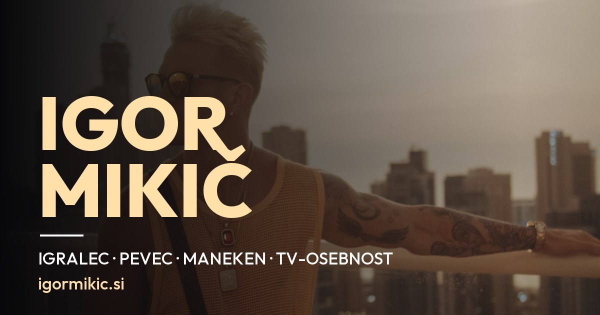 Website preview of igormikic.si